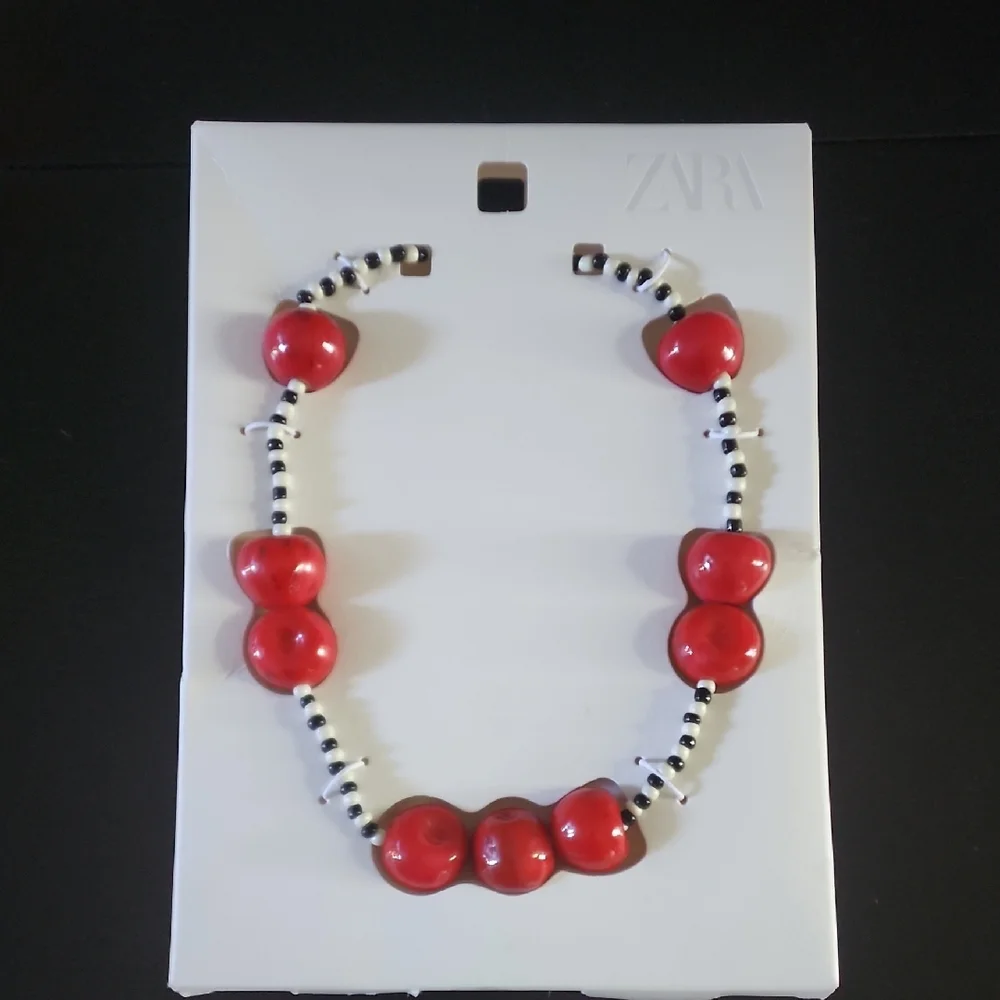 ZARA Cherry Bead Necklace